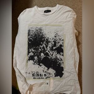 PURPLE BRAND WHITE MOSH Graphic Men's Tee